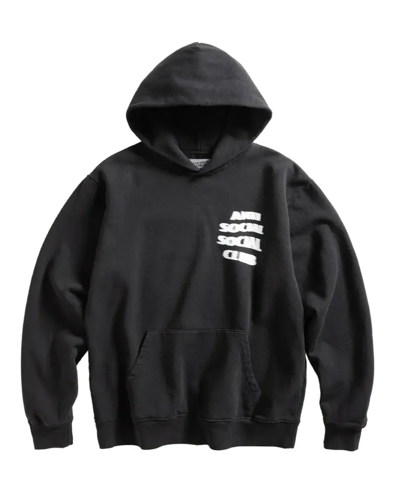 Anti Social Social Club Halftone Mind Games hoodie - Schwarz Schwarz