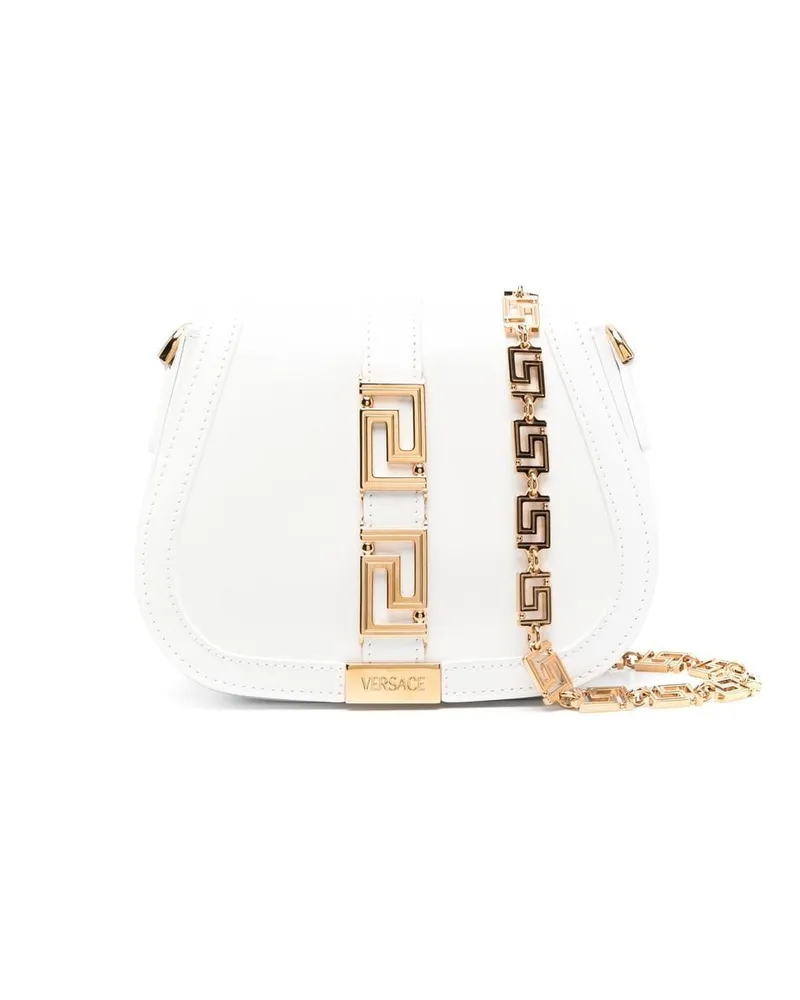 Versace small Greca Goddess shoulder bag - Weiß Weiß