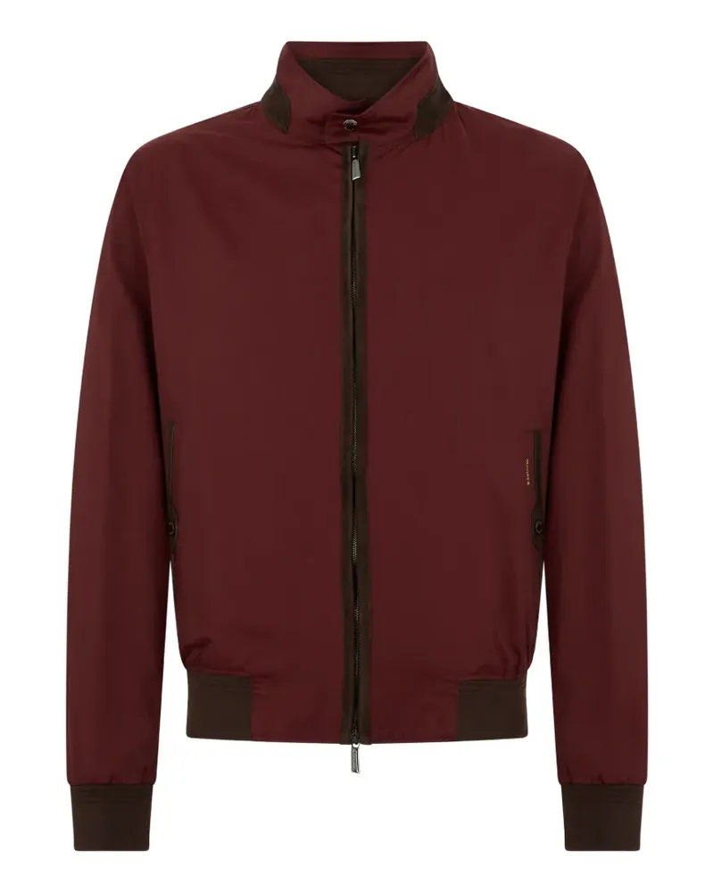 MOORER zip-fastening jacket - Rot Rot