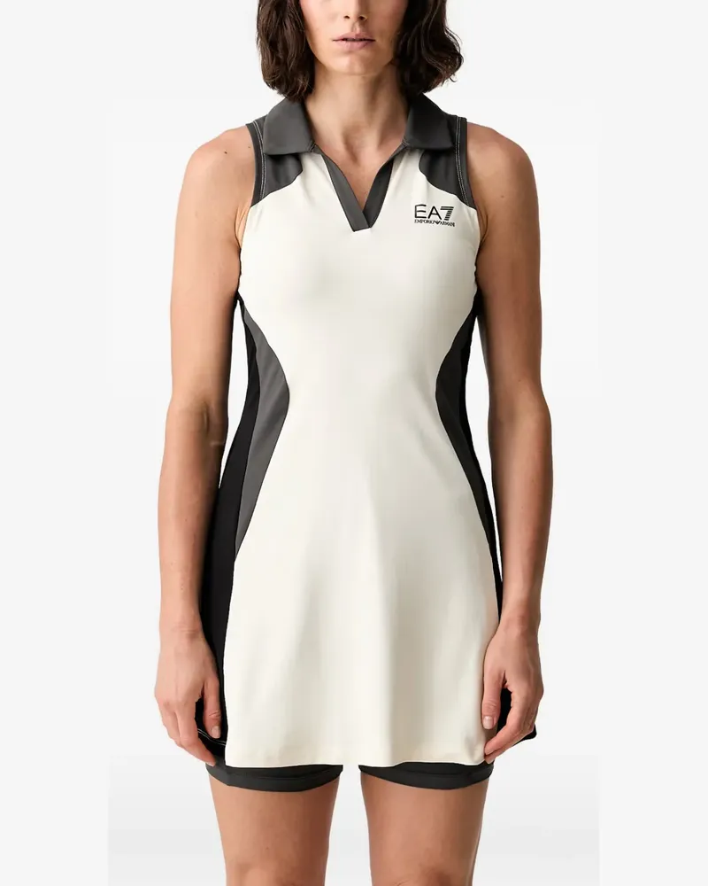 EA7 Set aus Tenniskleid und Shorts - Nude Nude