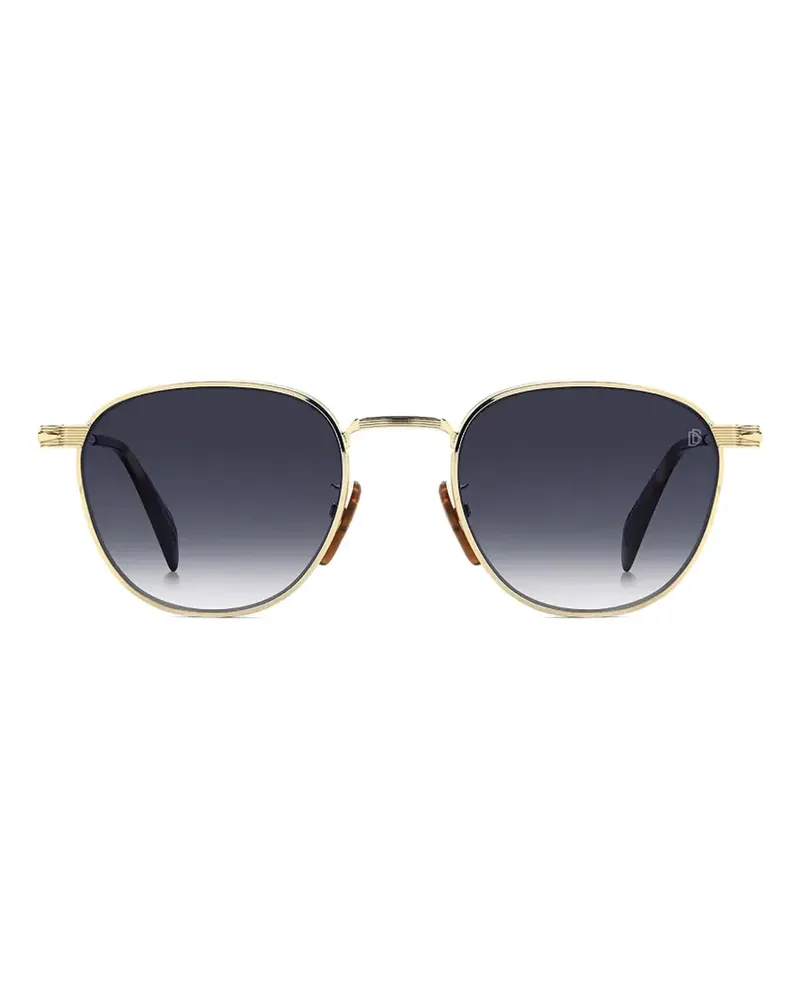 EYEWEAR by DAVID BECKHAM geometric-frame sunglasses - Gold Gold