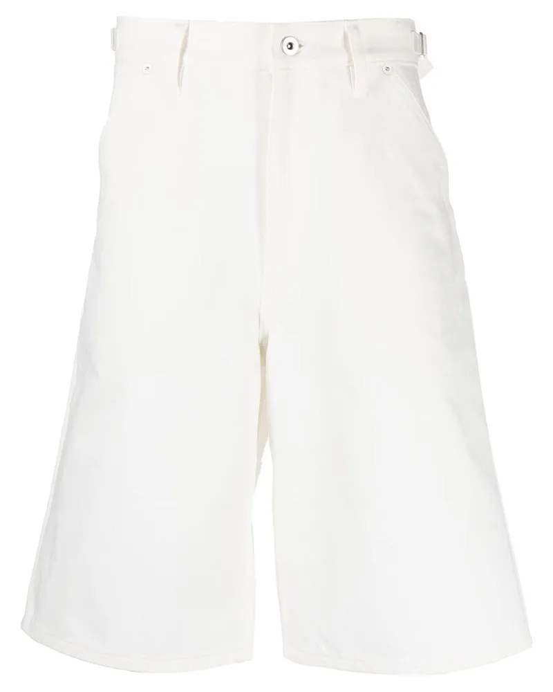 Jil Sander Bermudas mit hohem Bund - Weiß Weiß