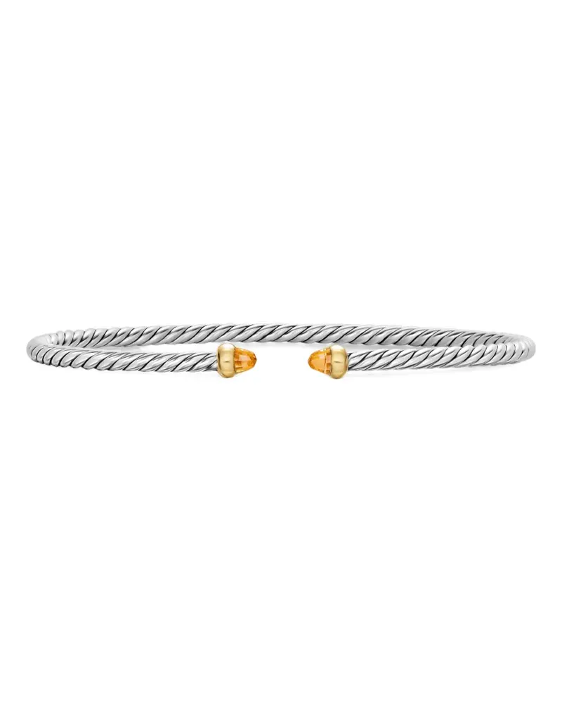 David Yurman micro Cable Flex® bracelet - Silber Silber