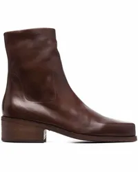 Marsèll Cassello leather ankle boots Braun