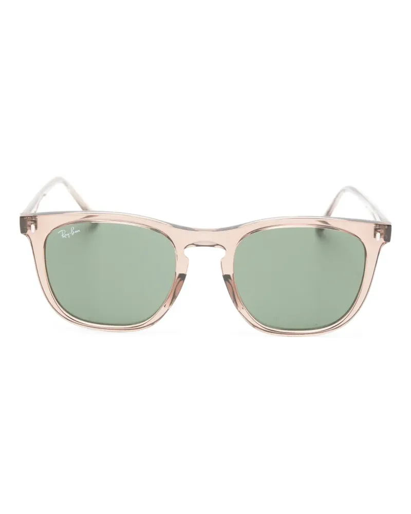 Ray Ban square-frame tinted-lens sunglasses - Nude Nude