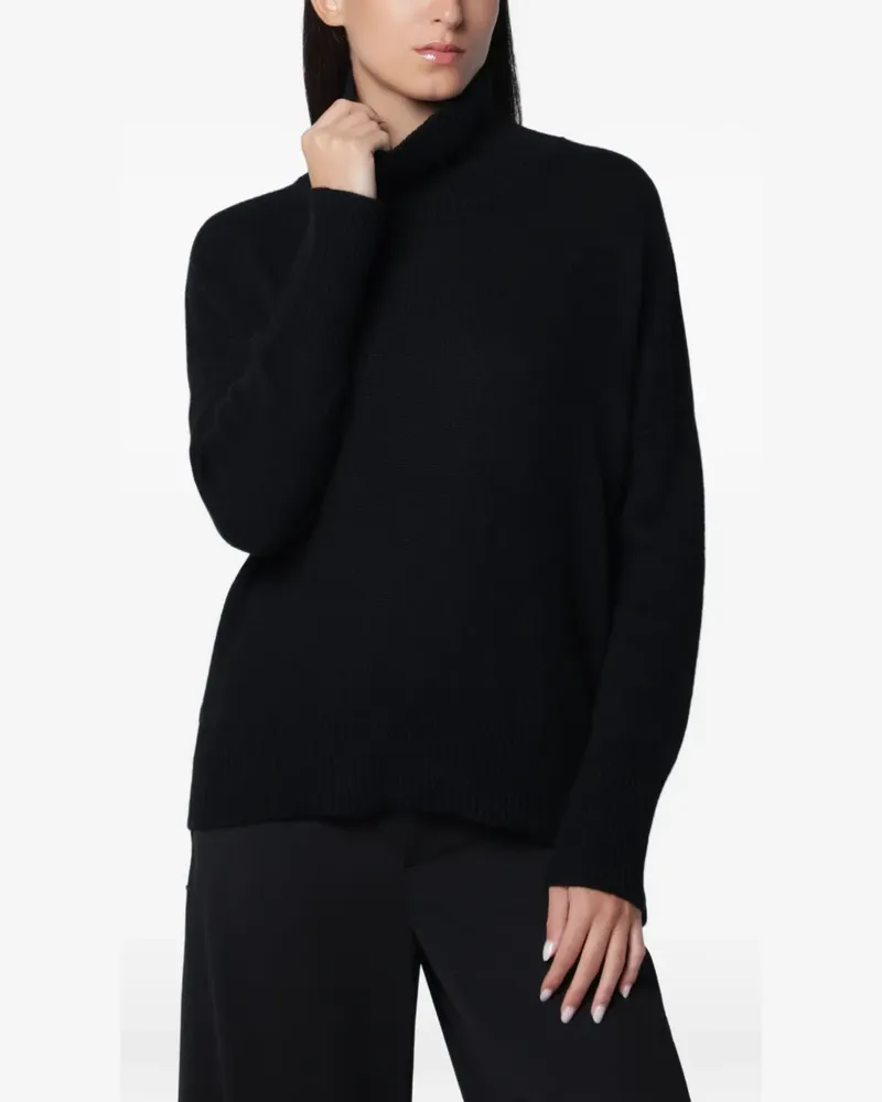 Lisa Yang Hedi Rollkragenpullover - Schwarz Schwarz