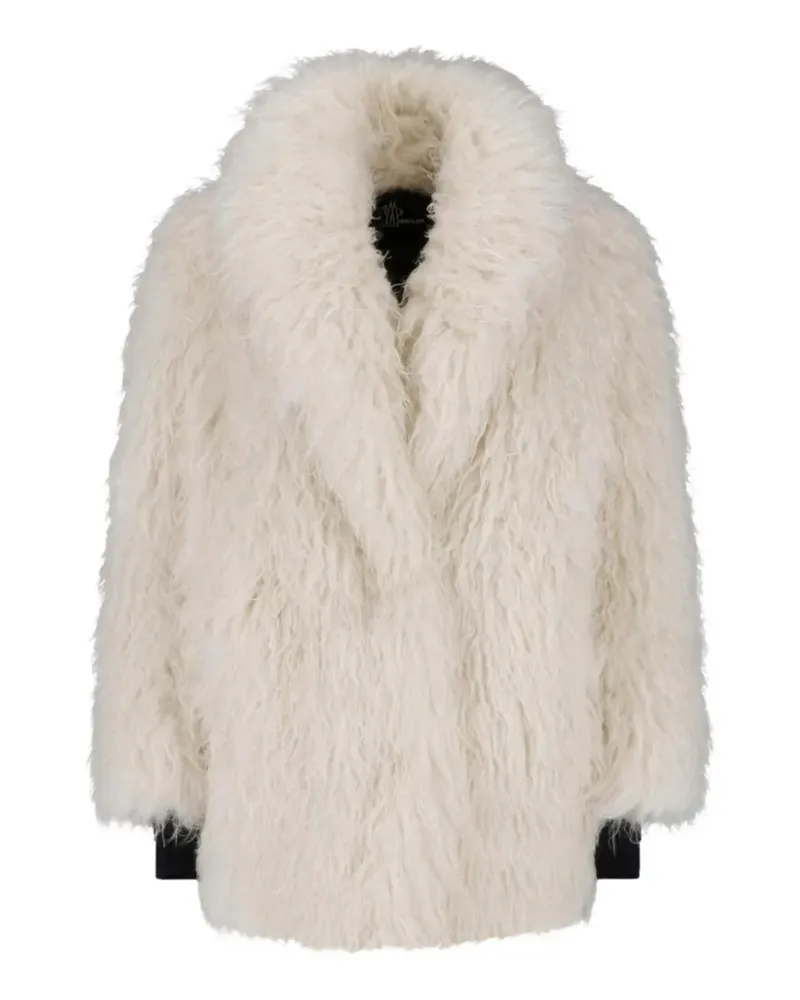 Moncler Après-Ski faux-fur jacket - Nude Nude