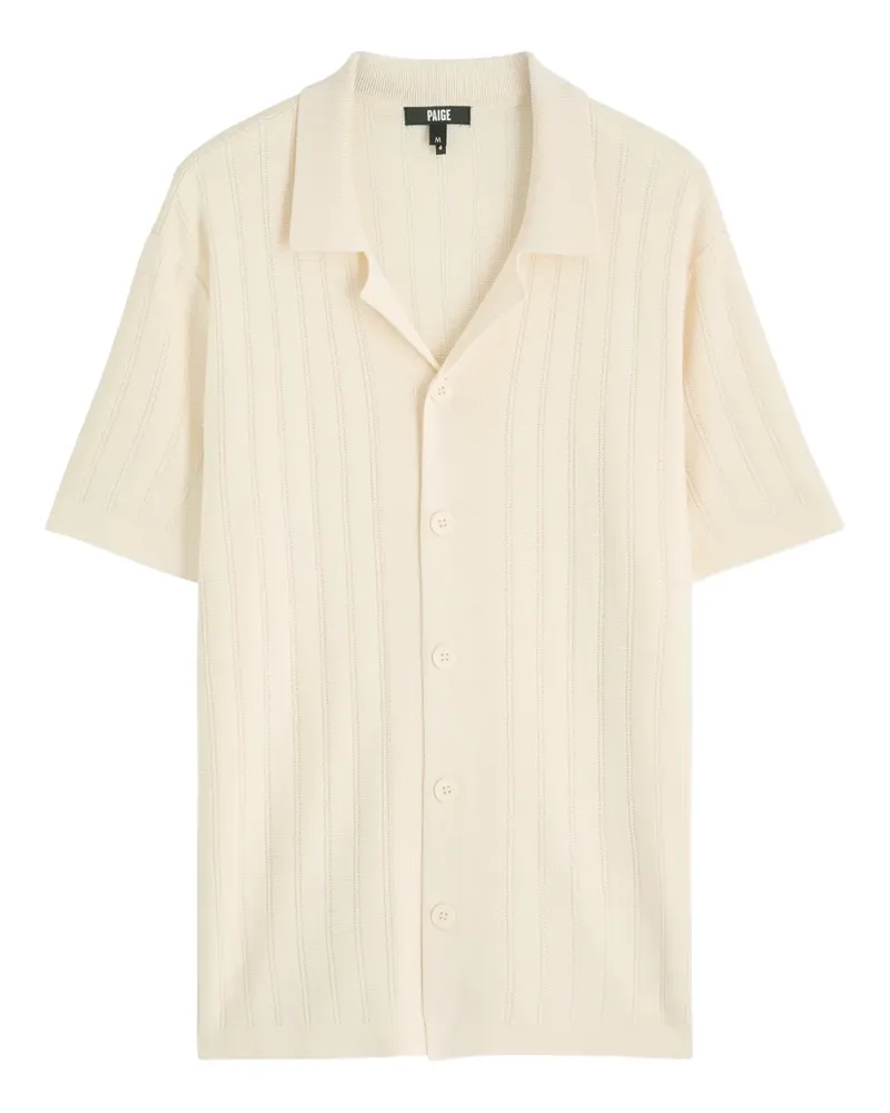 Paige Copley knitted shirt - Nude Nude