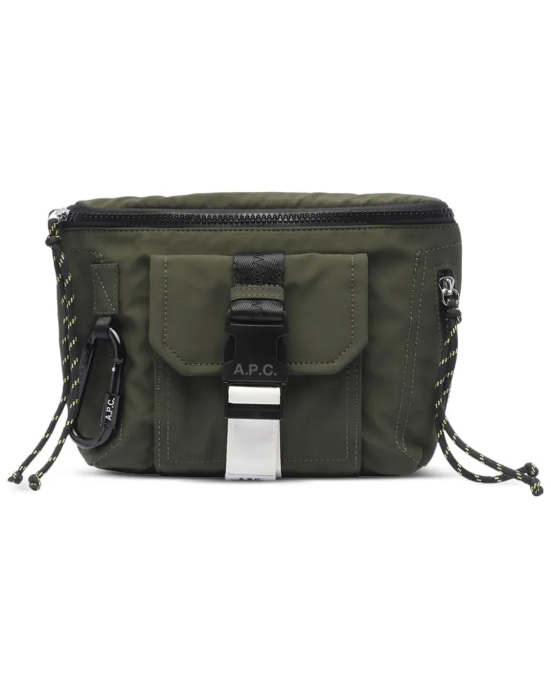 A.P.C. Treck Gürteltasche - Grün Grün