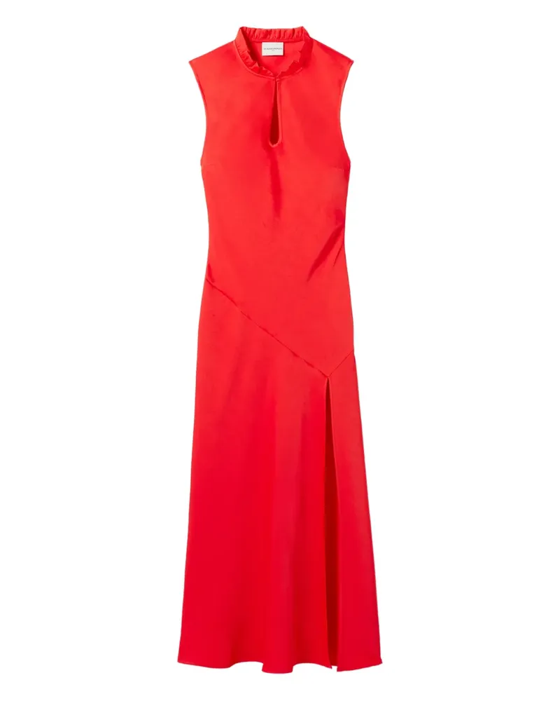 Claudie Pierlot Kleid mit Volant - Rot Rot