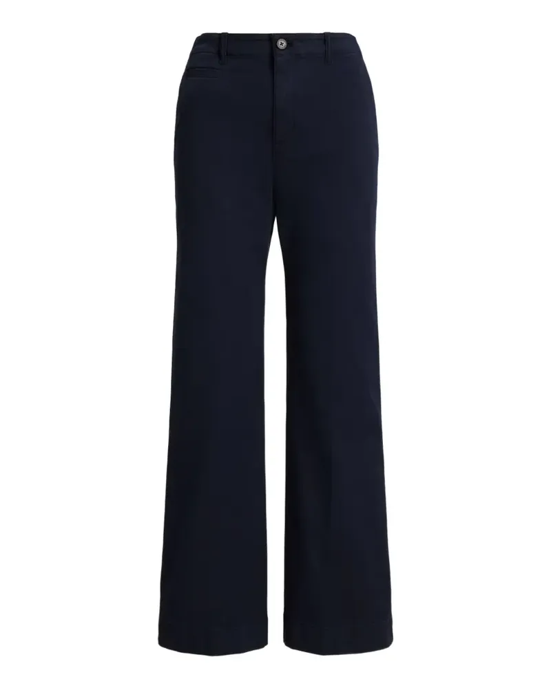 Ralph Lauren Hose mit weitem Bein - Blau Blau