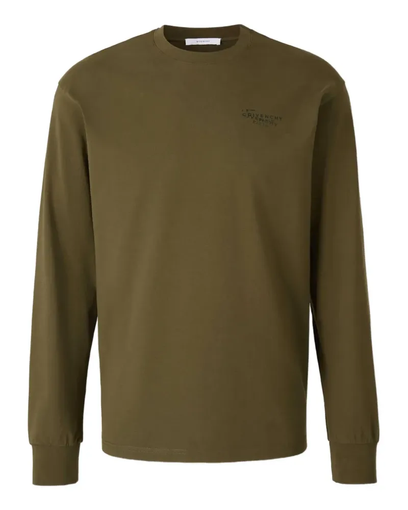 Givenchy long-sleeve sweatshirt - Grün Grün