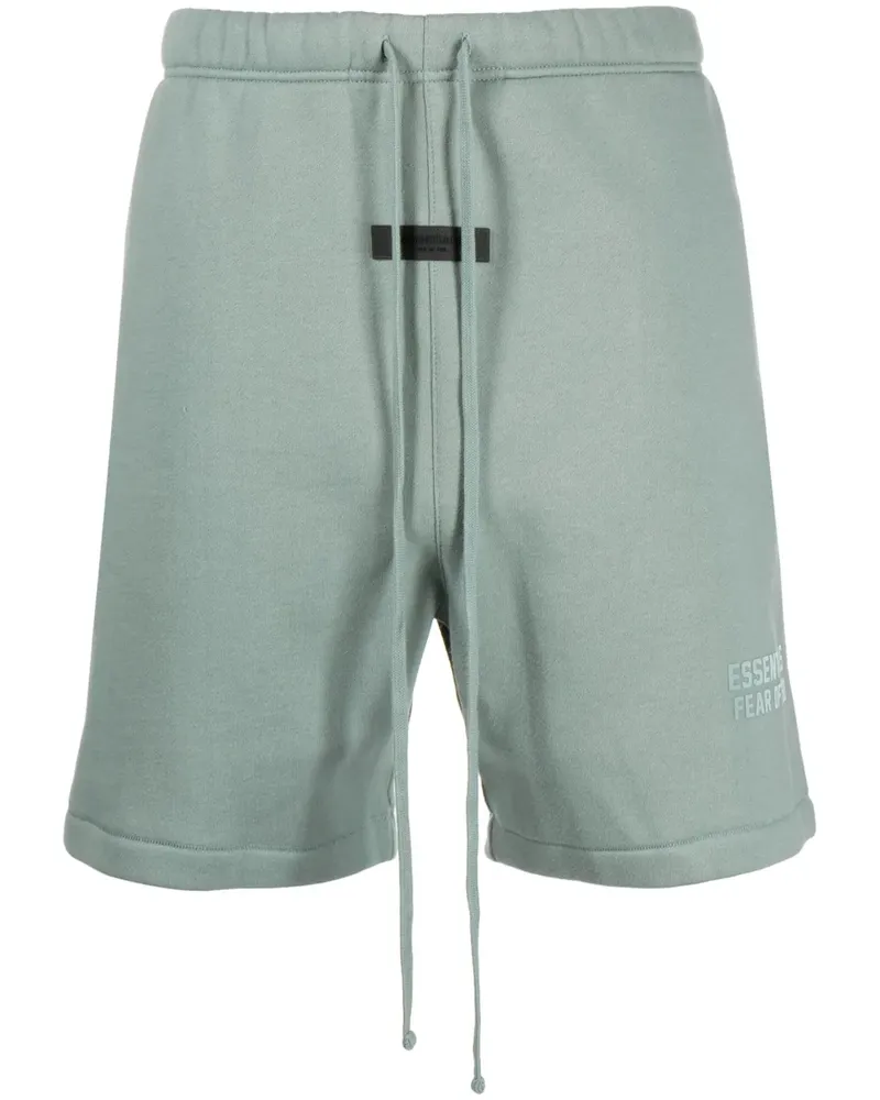 Fear of God Joggingshorts mit Logo-Patch - Grün Grün