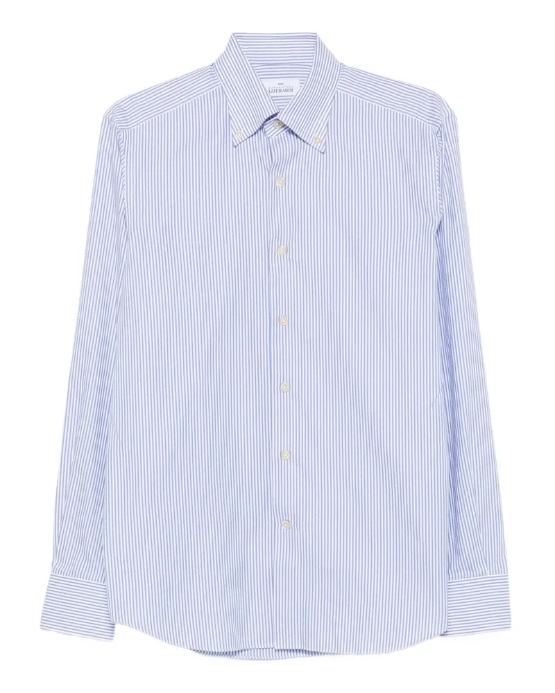 Alessandro Gherardi striped shirt - Blau Blau