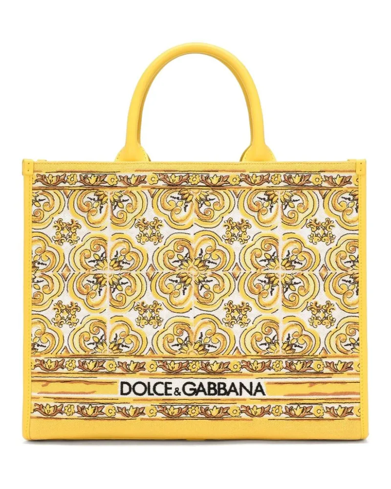 Dolce & Gabbana Mittelgroße DG Daily Handtasche - Gelb Gelb