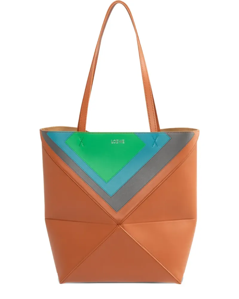 Loewe Puzzle Fold tote bag - Orange Orange