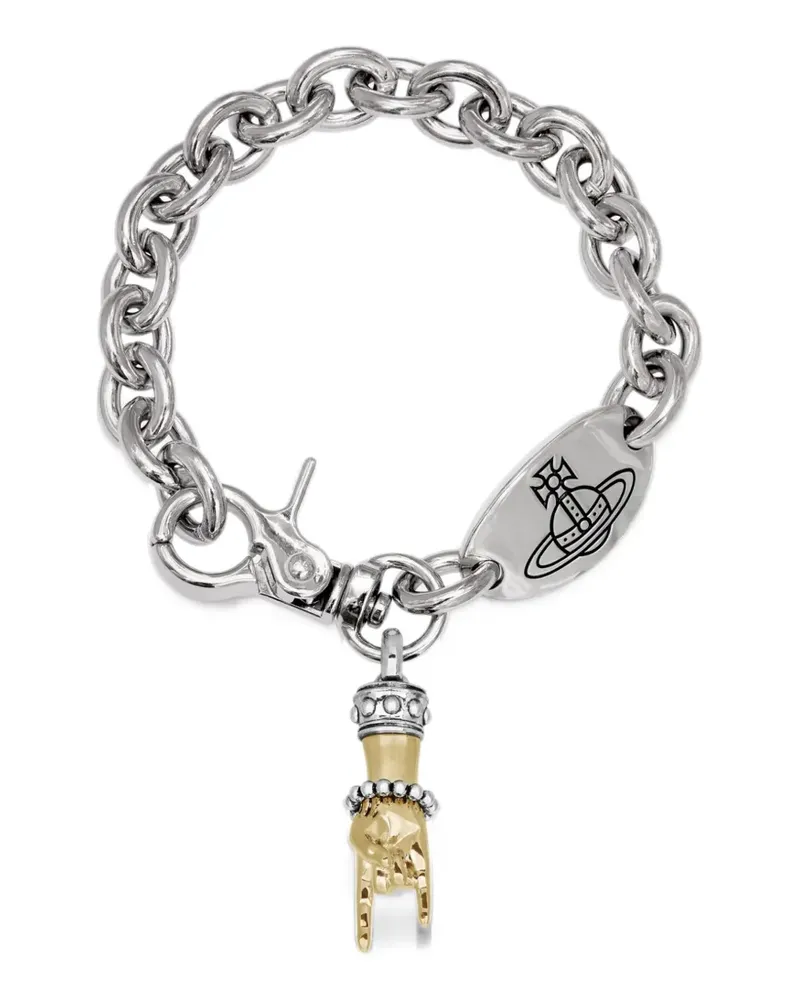 Vivienne Westwood Anatoly bracelet - Silber Silber