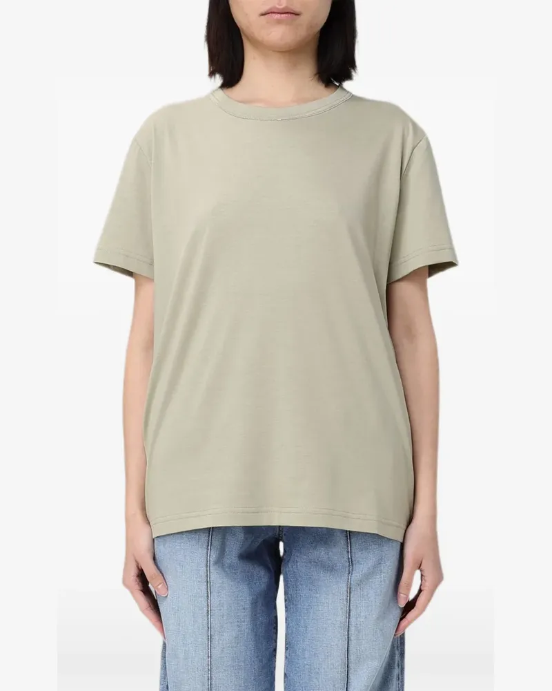 Fabiana Filippi T-Shirt mit Rundhalsausschnitt - Grün Grün