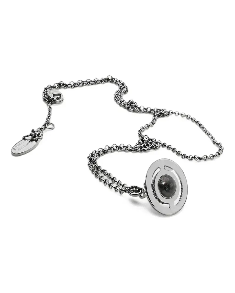 Vivienne Westwood Halskette mit Orb-Anhänger - Silber Silber