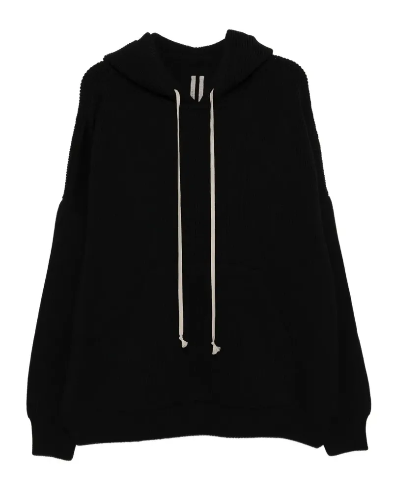 Rick Owens Hun Hoodie - Schwarz Schwarz