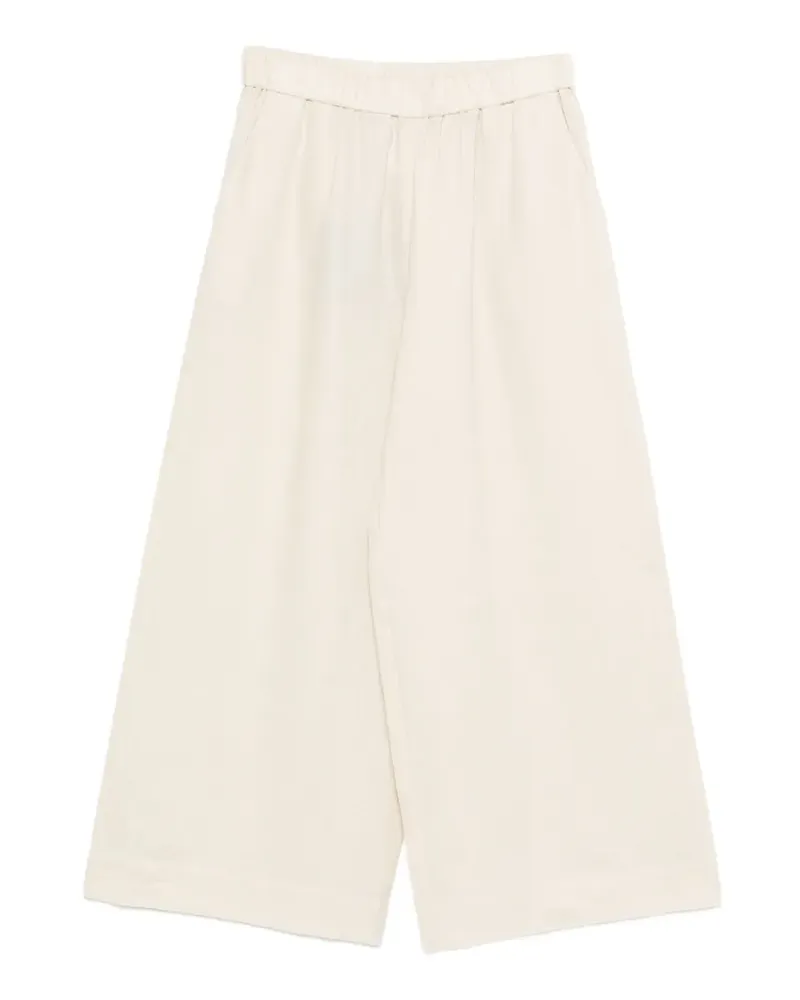 Max Mara elastic-waistband trousers - Nude Nude