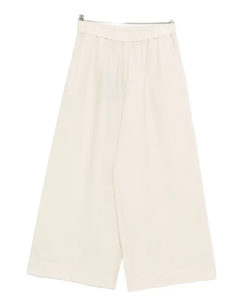 Max Mara elastic-waistband trousers - Nude Nude