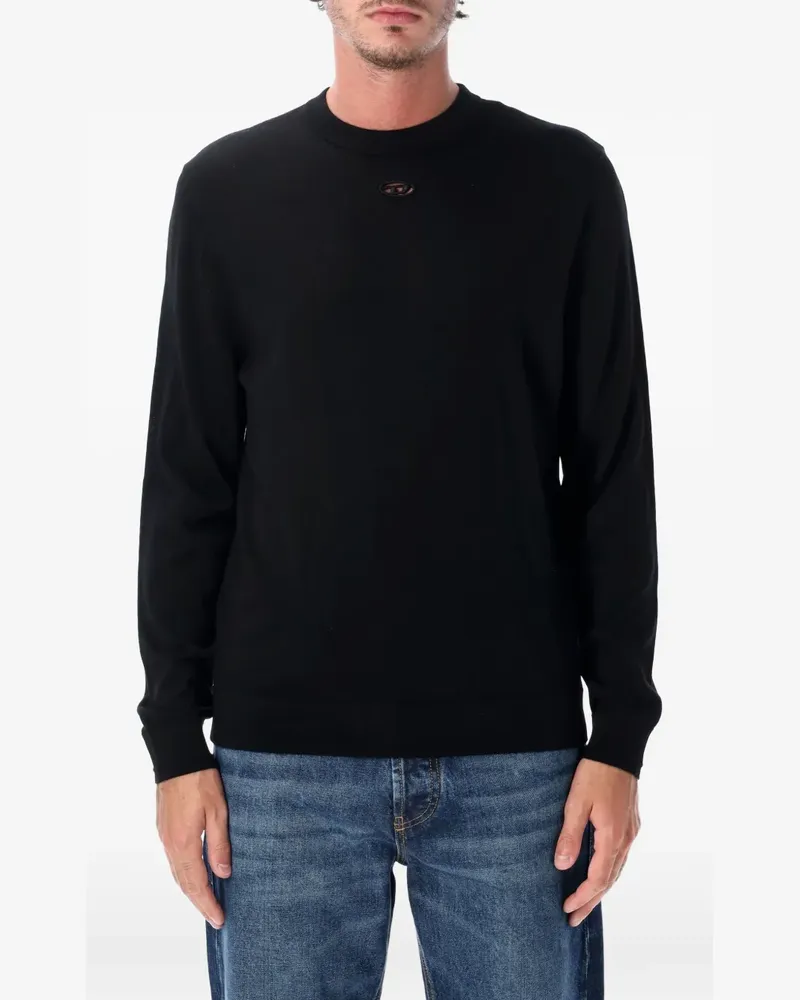 Diesel K-Valiam Sweatshirt - Schwarz Schwarz