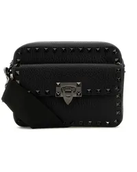 Valentino Garavani Rockstud Schultertasche Schwarz