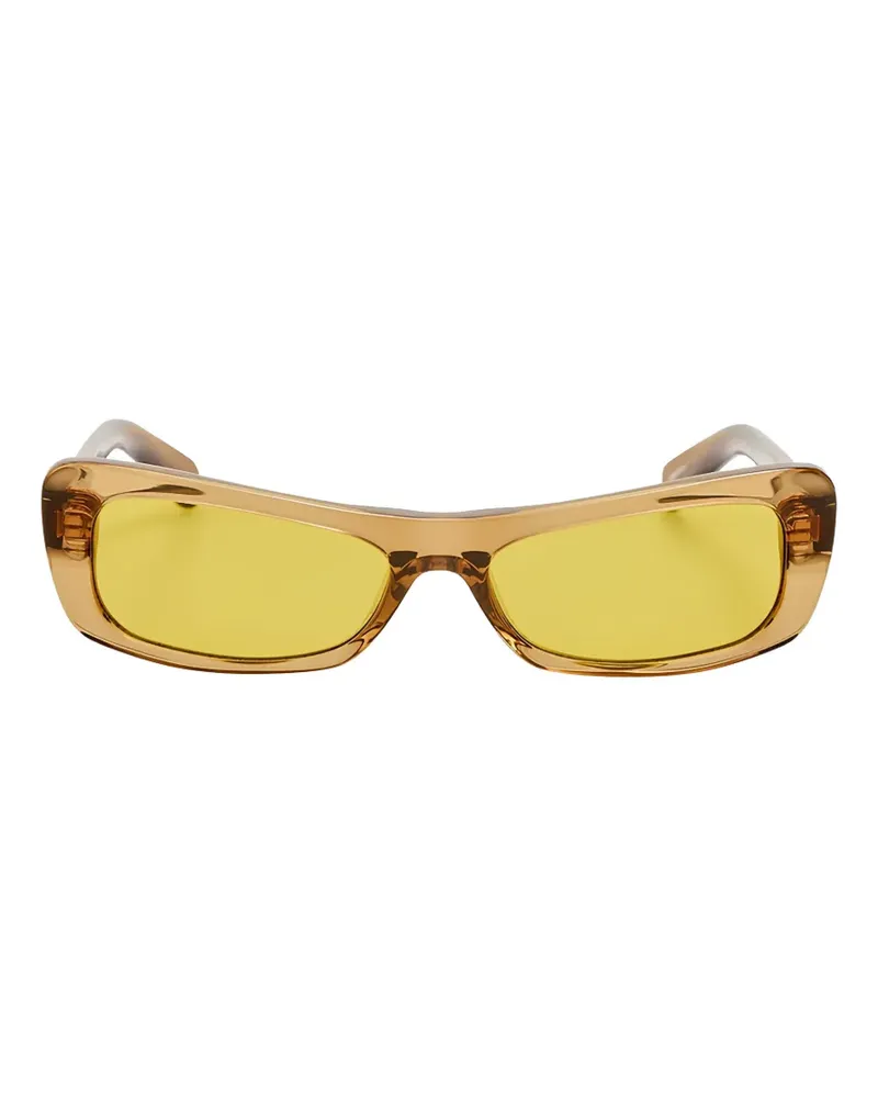 Jacquemus Capri cat-eye frame sunglasses - Braun Braun