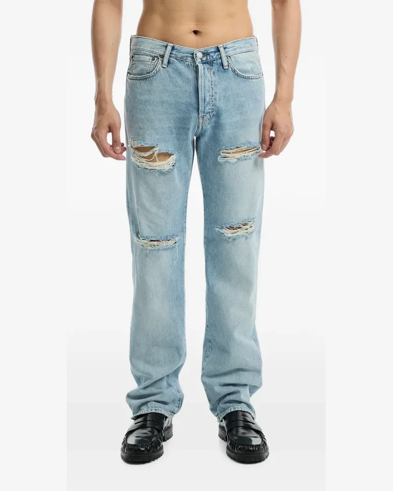 Acne Studios 1996M Jeans im Distressed-Look - Blau Blau