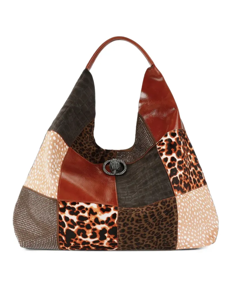 Kurt Geiger Große Chelsea Clutch - Braun Braun