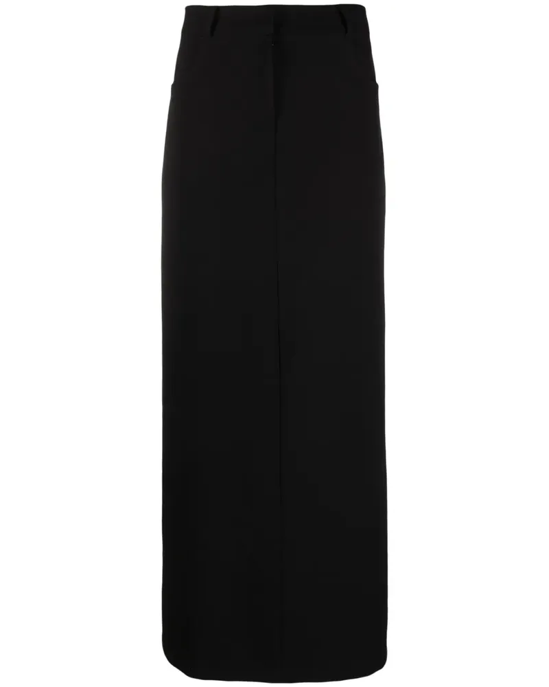 FRANKIE Shop Klassischer Bleistiftrock - Schwarz Schwarz