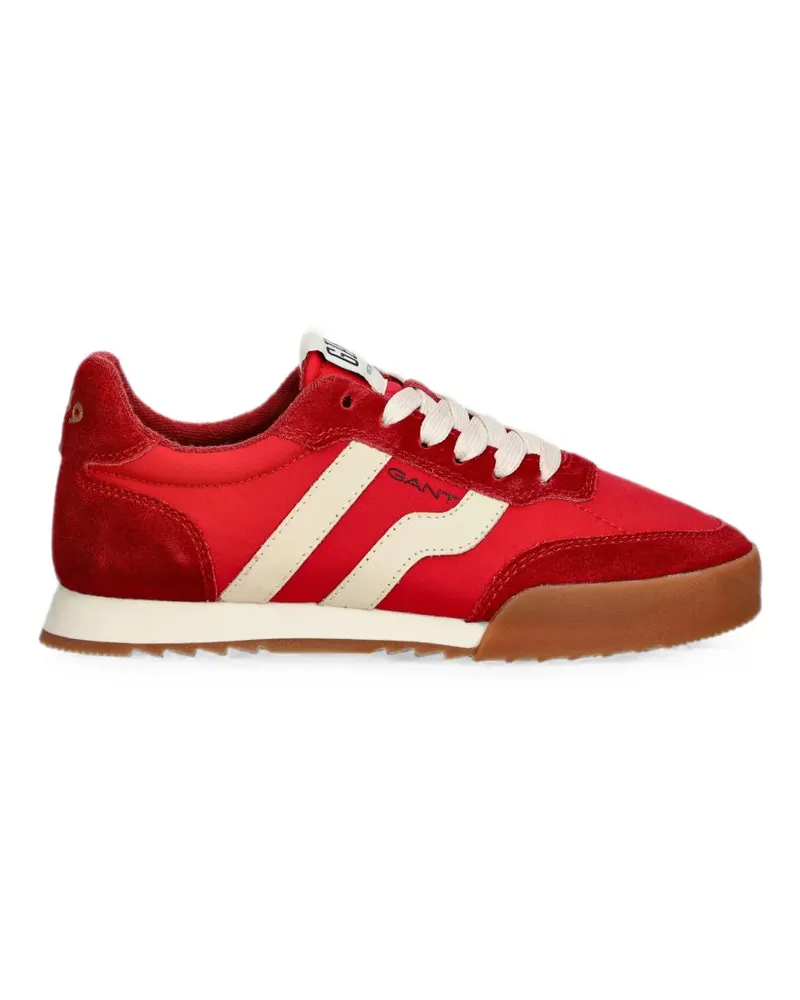 Gant logo-patch sneakers - Rot Rot