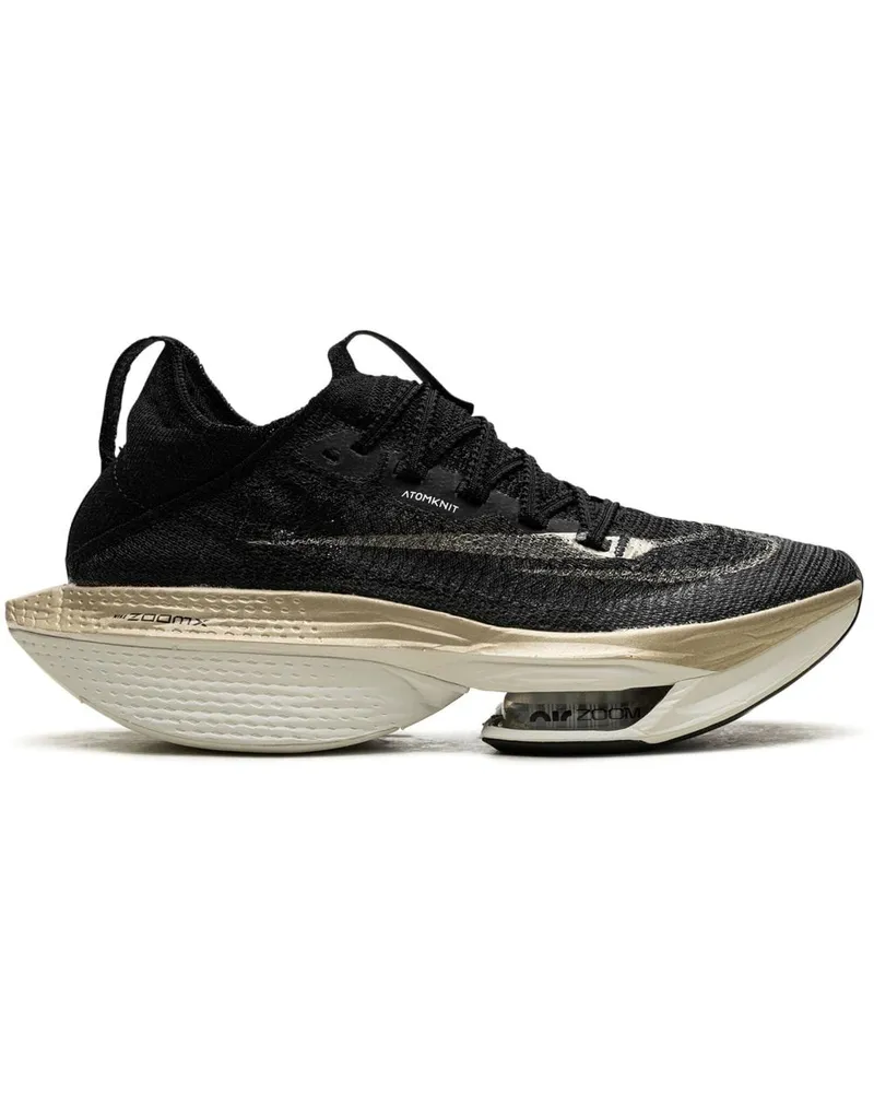 Nike Air Zoom Alphafly NEXT% 2 "Black/Gold/White" Sneakers - Schwarz Schwarz