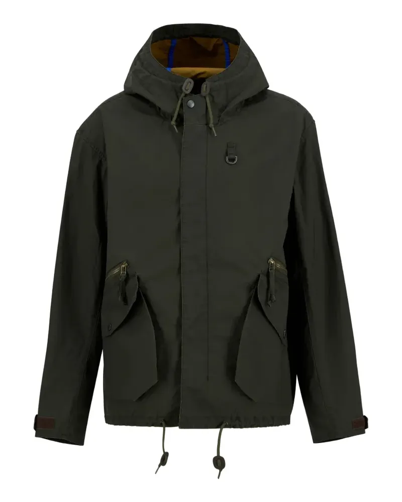 Barbour Westoe hooded pocket cotton jacket - Grün Grün
