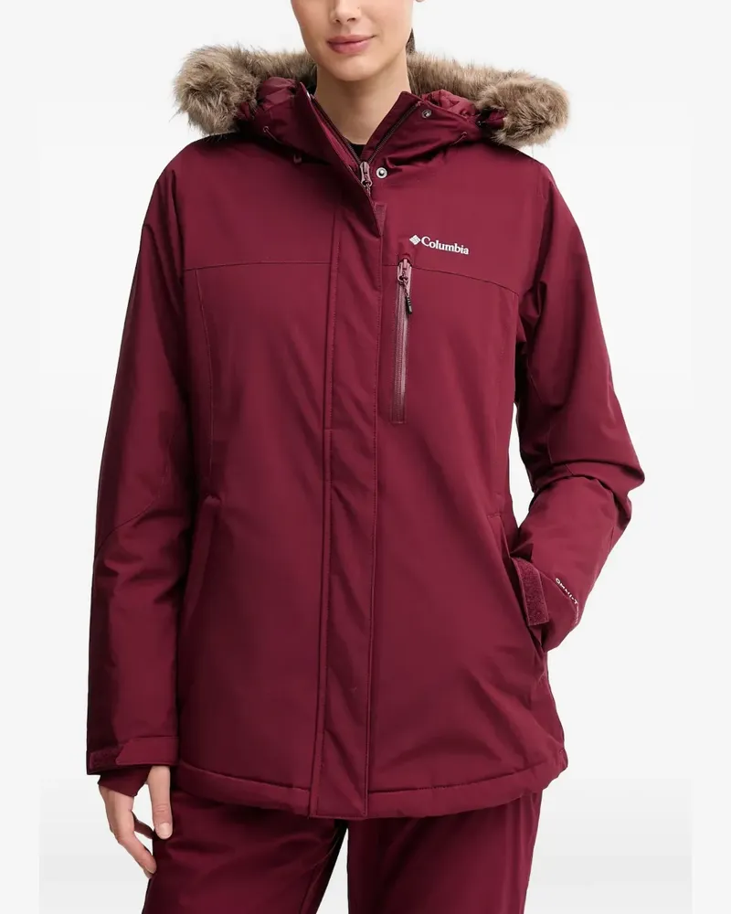 Columbia Sportswear Company Ava Alpine Skijacke mit Faux Fur - Rot Rot