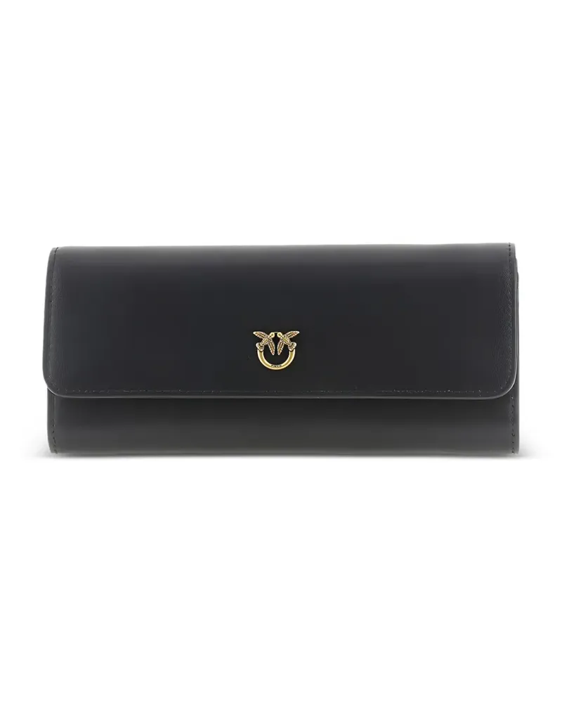 Pinko Love Birds Clutch - Schwarz Schwarz