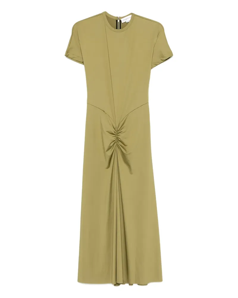 Victoria Beckham Blaire short-sleeve midi dress - Grün Grün