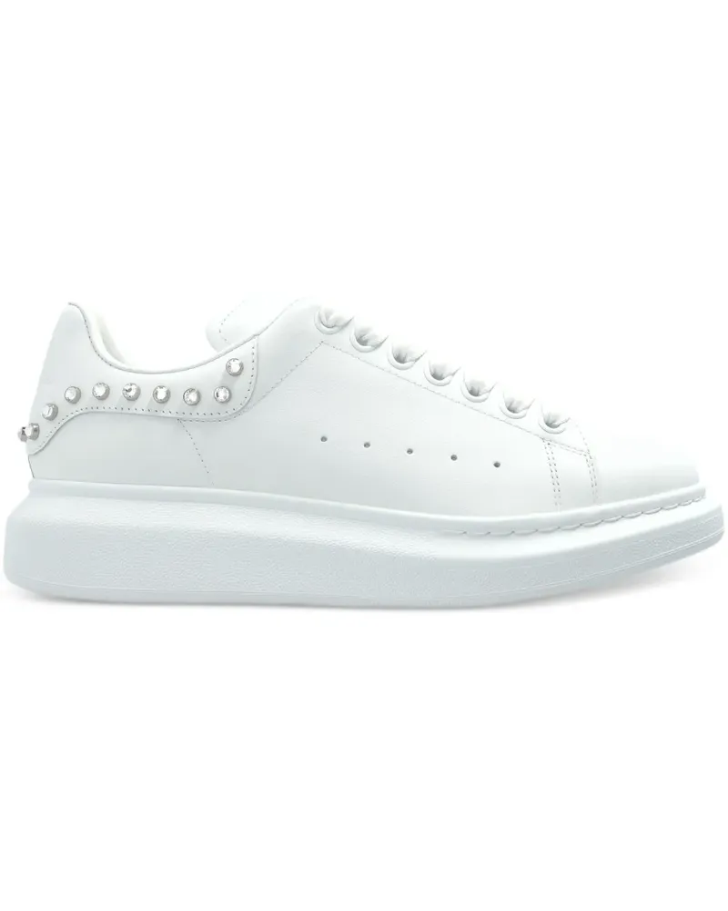 Alexander McQueen Sneakers mit Nieten - Weiß Weiß