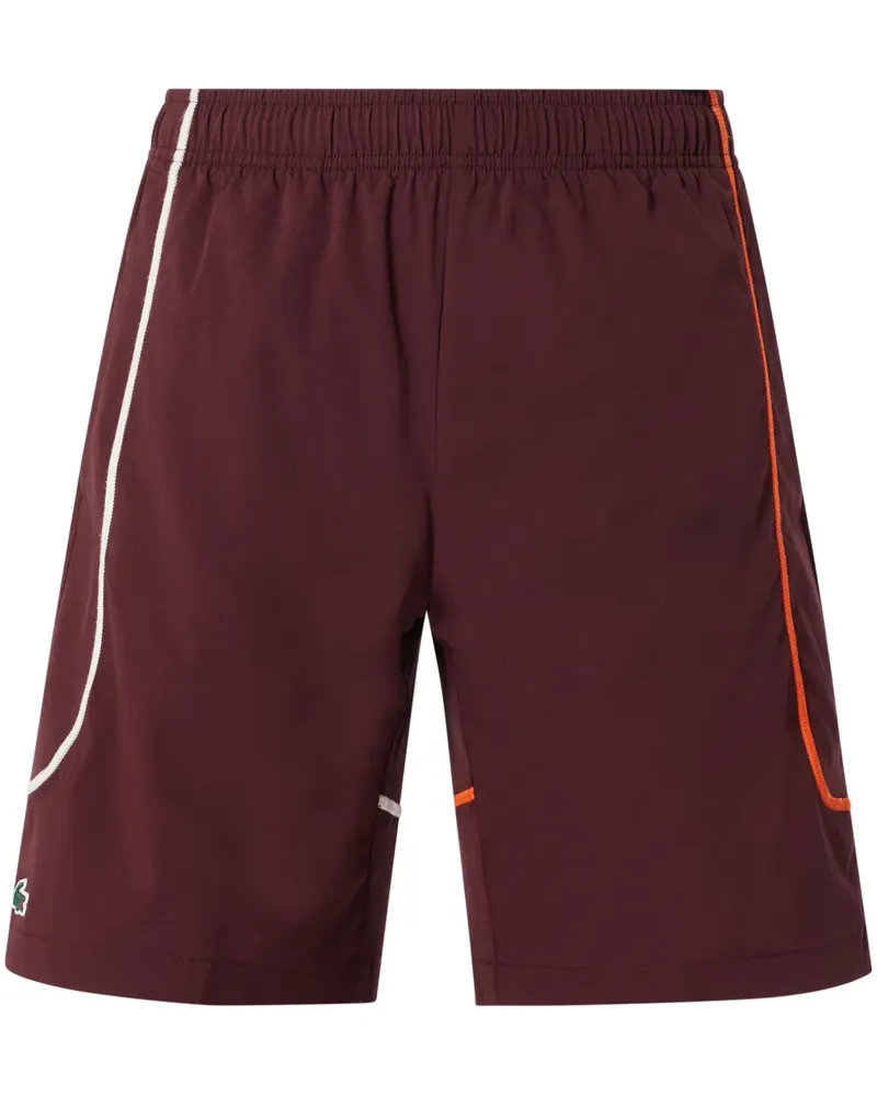Lacoste Leichte Tennis-Shorts Rot