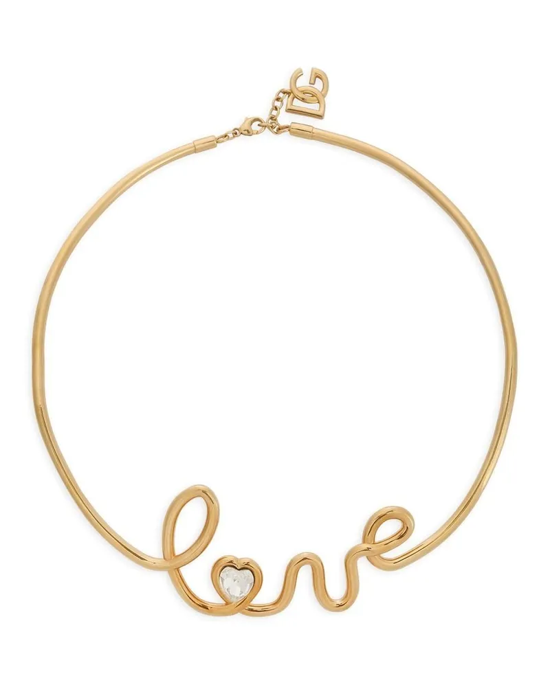 Dolce & Gabbana Definierter Choker - Gold Gold