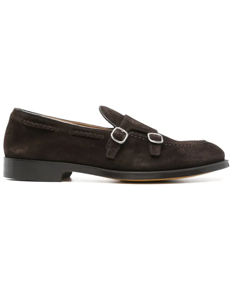 Doucal´s Monk-Schuhe aus Wildleder - Braun Braun