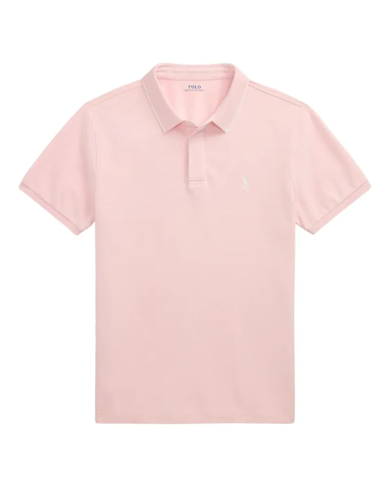 Ralph Lauren Poloshirt mit Polo Pony-Stickerei - Rosa Rosa
