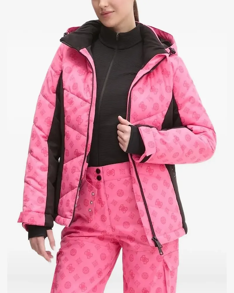 Guess Gesteppte Skijacke - Rosa Rosa
