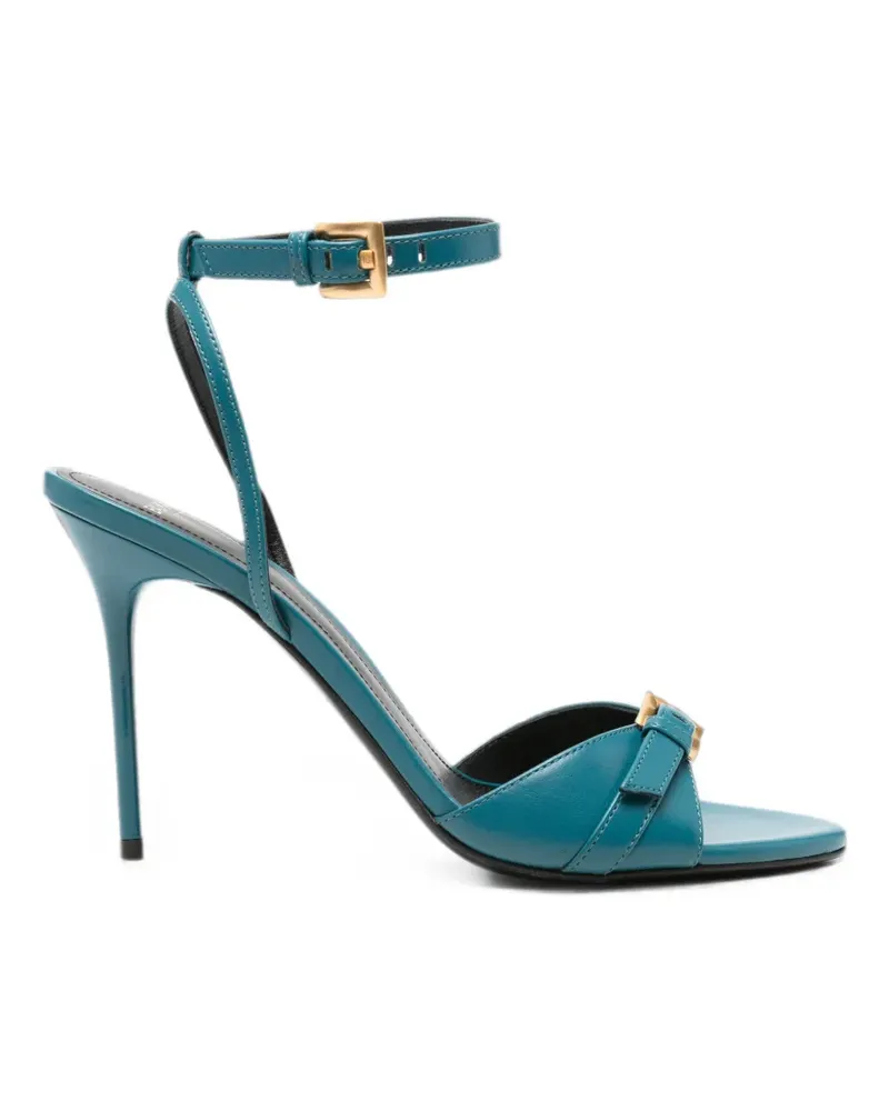 Balmain buckle-detail sandals - Blau Blau
