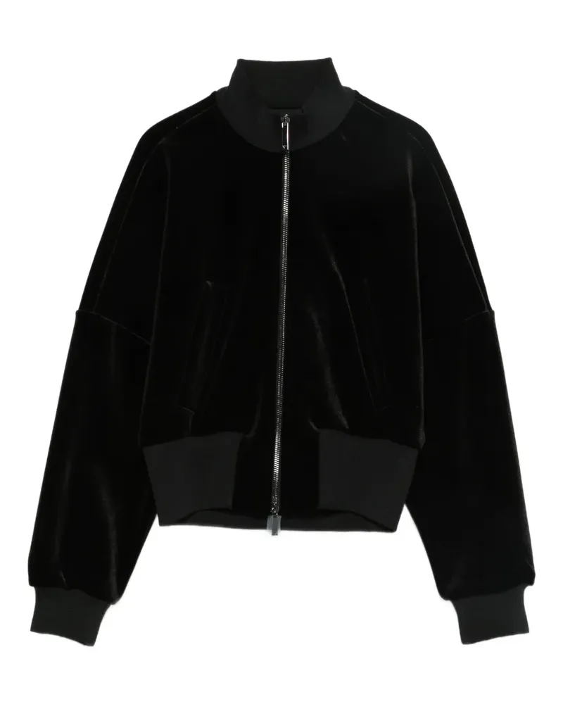 Emporio Armani Bomberjacke mit Reißverschluss - Schwarz Schwarz