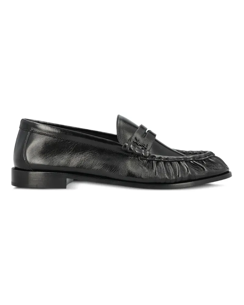 Saint Laurent Le Loafer supple in smooth leather - Schwarz Schwarz