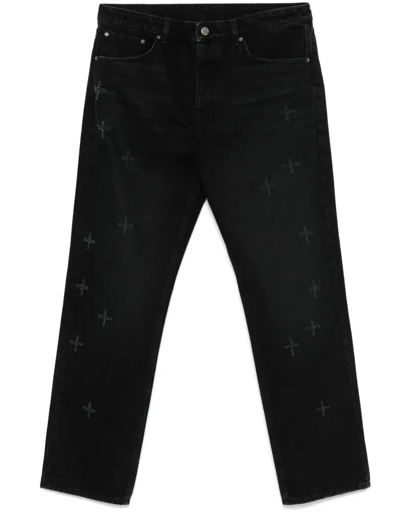 ksubi Anti K Nirvana Plus Trashed Jeans - Schwarz Schwarz