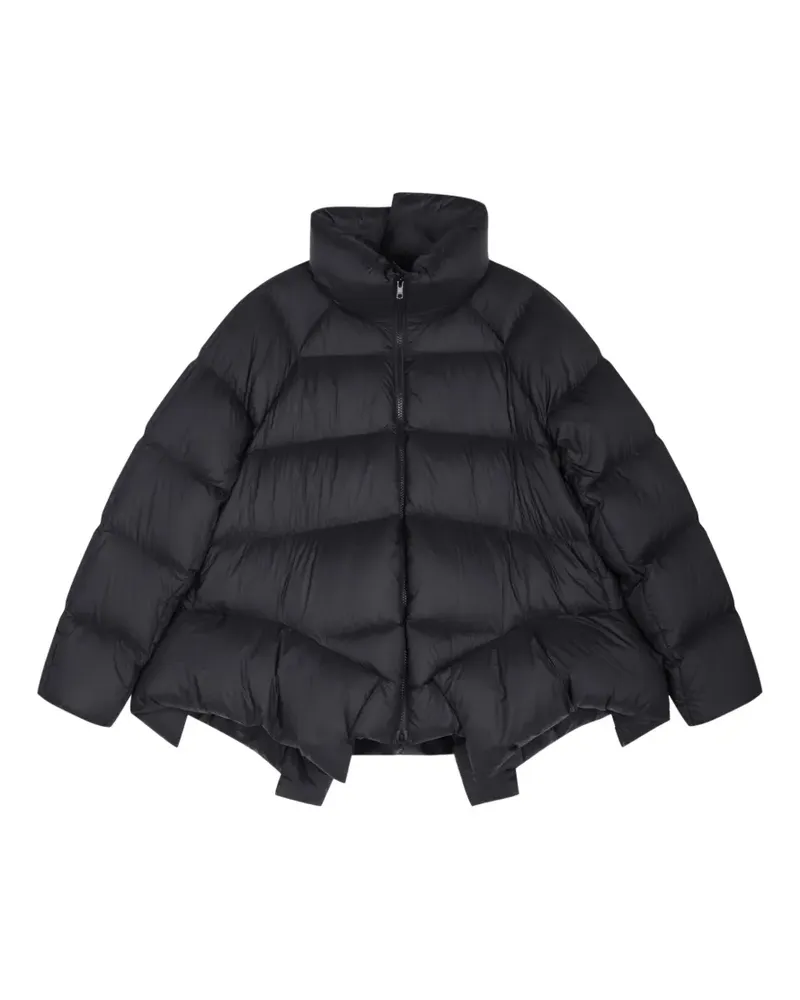 JNBY Gesteppte Jacke in A-Linie - Schwarz Schwarz