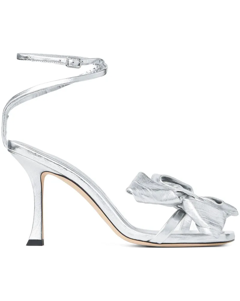 Jimmy Choo Staz Sandalen 90mm - Silber Silber
